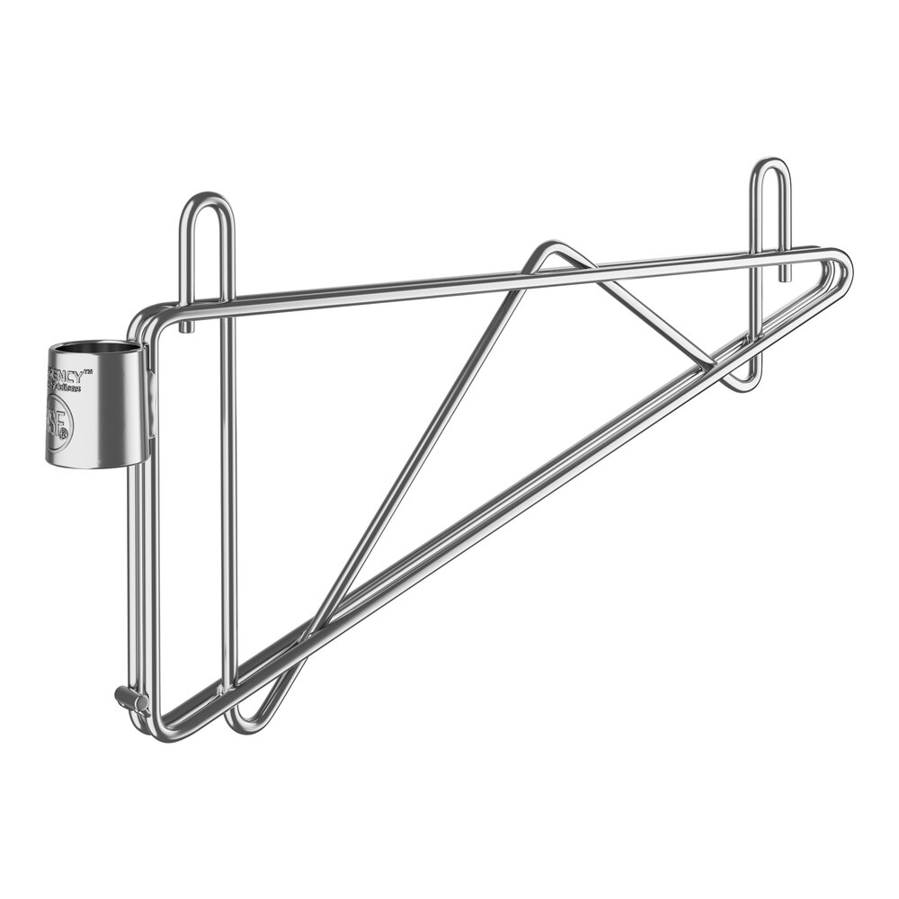 Regency 12" Deep Cantilever Bracket for Stainless Steel Wire Shelving - 2/Case