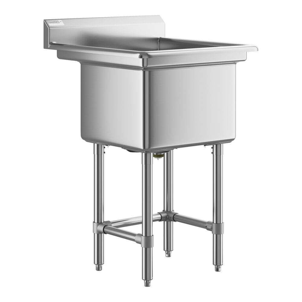 Steelton 18" x 16" Utility Sink for 1 Single-Inlet Faucet