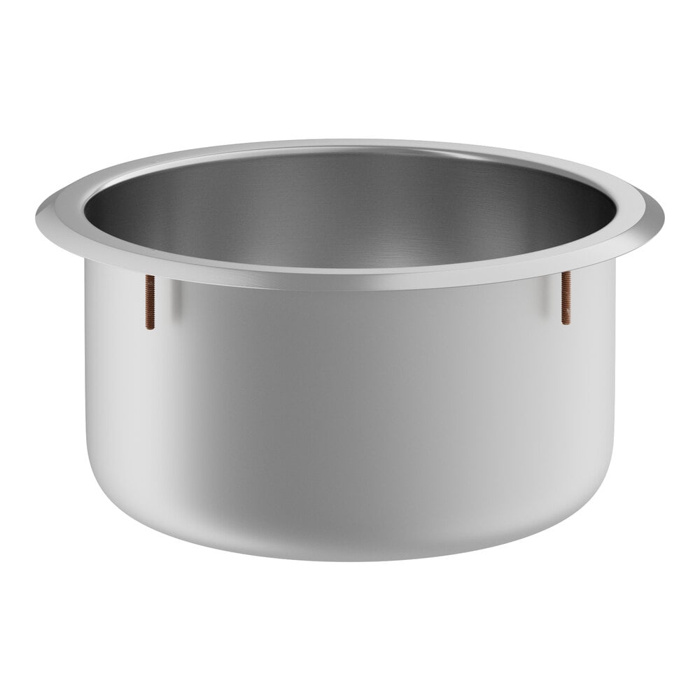 Vollrath 201260 10 3/8" x 5 3/4" 20 Gauge One Compartment Round Sink