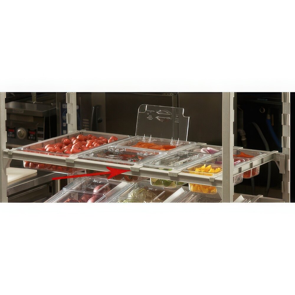 Cambro CSDBS Straight Divider Bar for 24" Camshelving® Premium Series Shelving