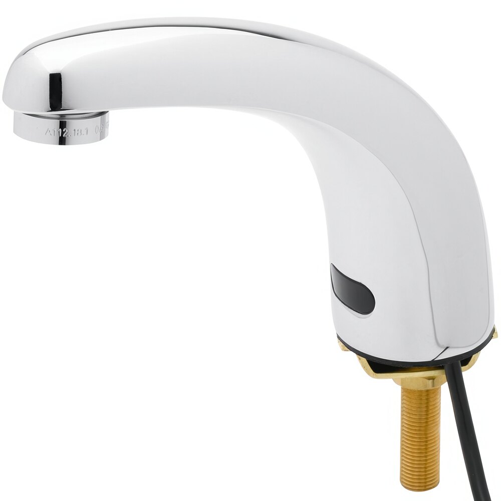 Equip by T&S 5EF-1D-DS 4 9/16" Hands-Free Sensor Deck Mounted Cast Spout Faucet - ADA Compliant