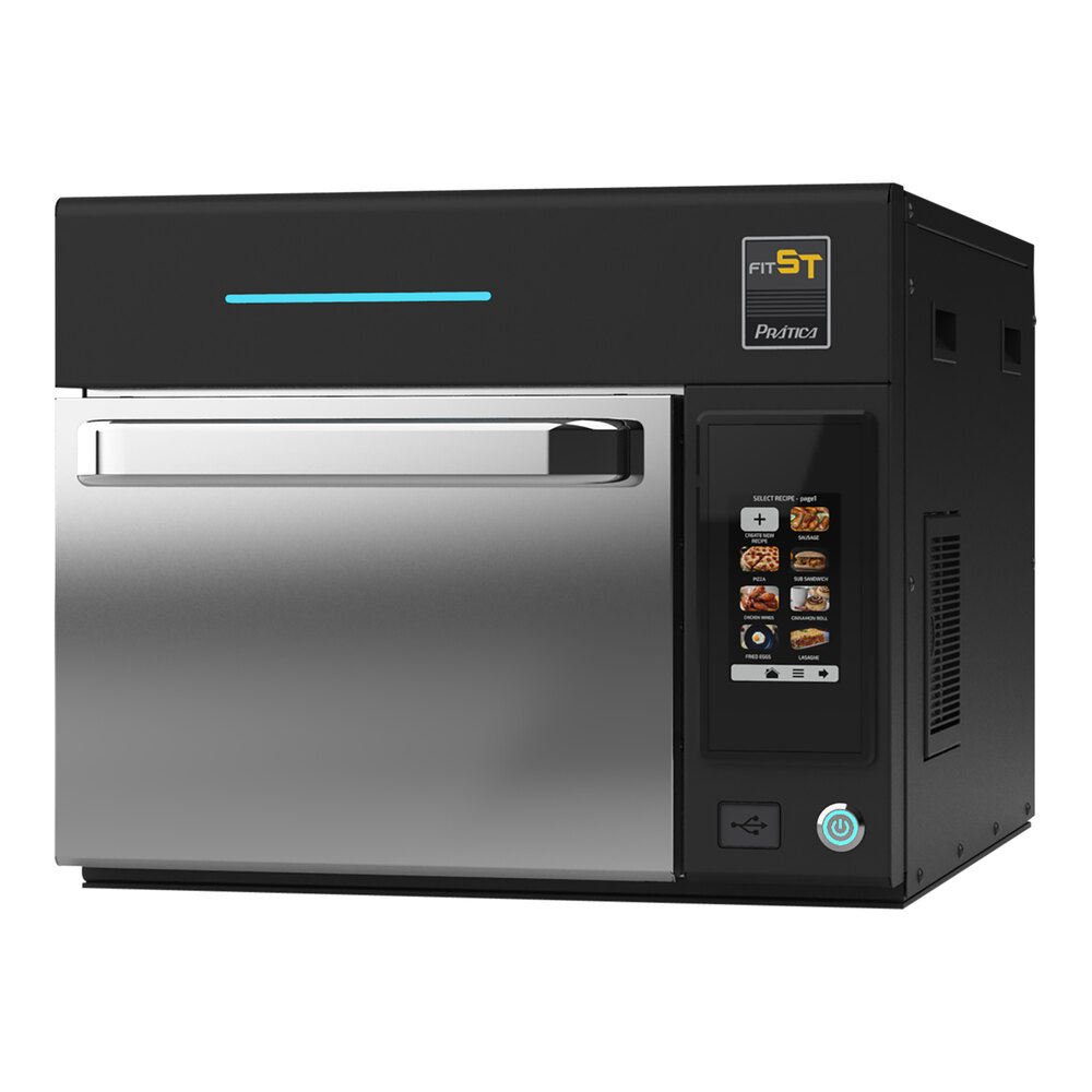 Pratica 990163 Fit ST Electric Ventless Stainless Steel High-Speed Oven - 208/240V, 1 Phase