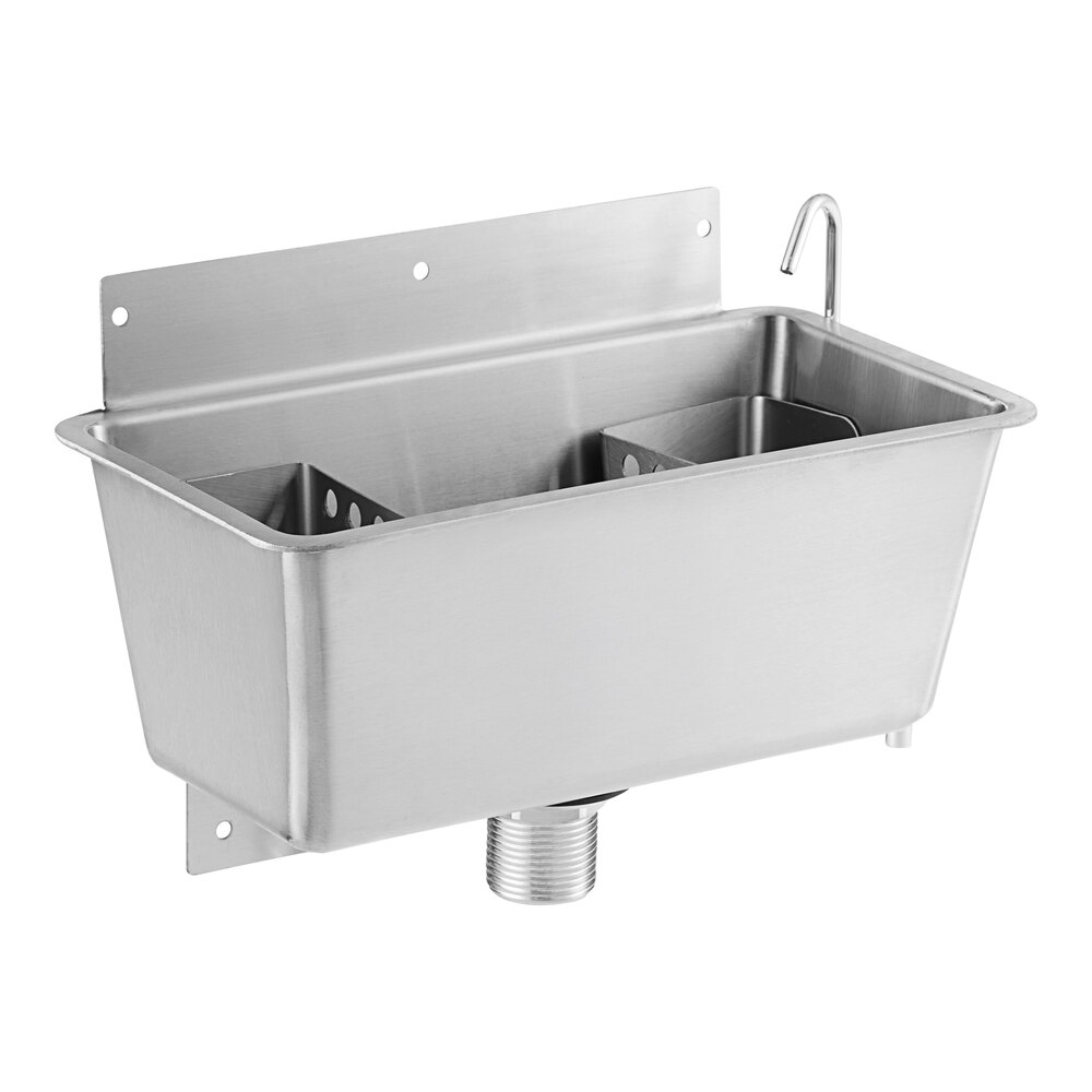 Regency 11" Ice Cream Dipper Well and Faucet Set