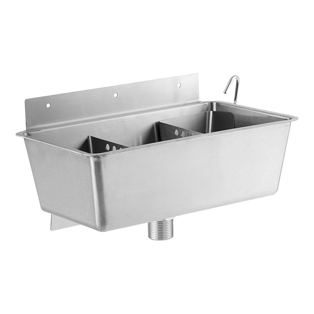 Regency 13" Ice Cream Dipper Well and Faucet Set