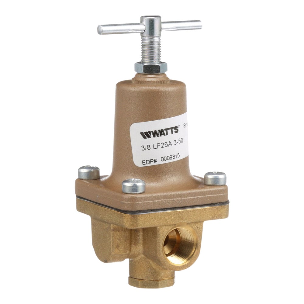 AllPoints 561145 3/8" FPT Water Pressure Regulator Valve - 3 to 50 PSI Range