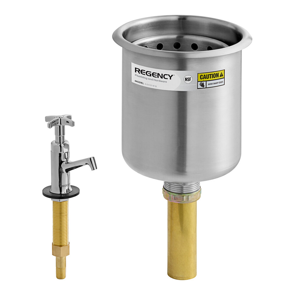 Regency 5 5/8" Dipper Well Bowl and 2 3/8" Faucet Set