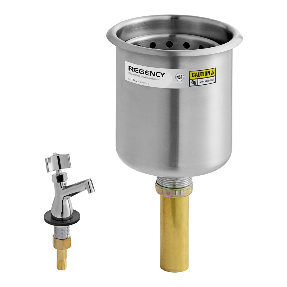 Regency 5 5/8" Dipper Well Bowl and 2 1/4" Faucet Set