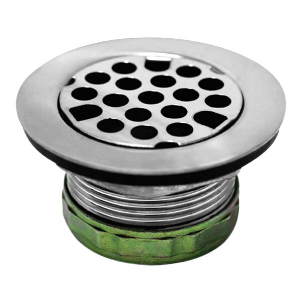 Advance Tabco K-63 2" Drain Assembly with Strainer Plate - 1 1/2" IPS