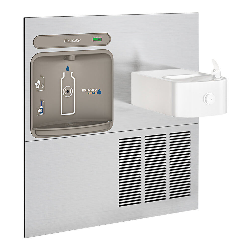 Zurn Elkay EZWS-ERFP8-RF ezH20 RetroFit Non-Filtered Bottle Filling Station for Soft Sides Fountain - Chilled
