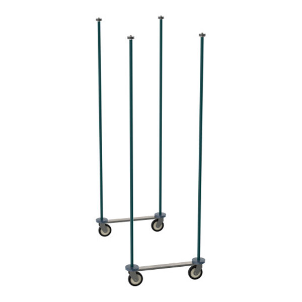 Metro TTM24K3 Super Erecta Top-Track 24" Wide Metroseal 3 Mobile Shelving Unit