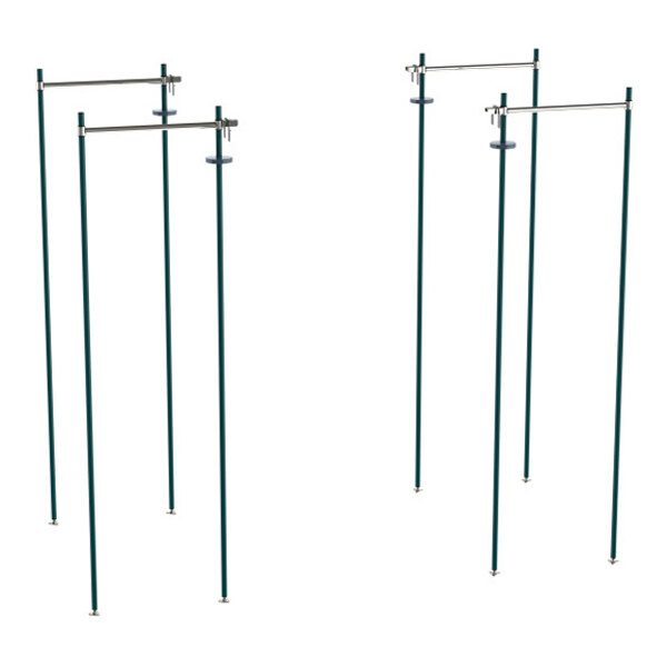 Metro TTE18K3 Super Erecta Top-Track 18" Wide Metroseal 3 Stationary End Shelving Unit