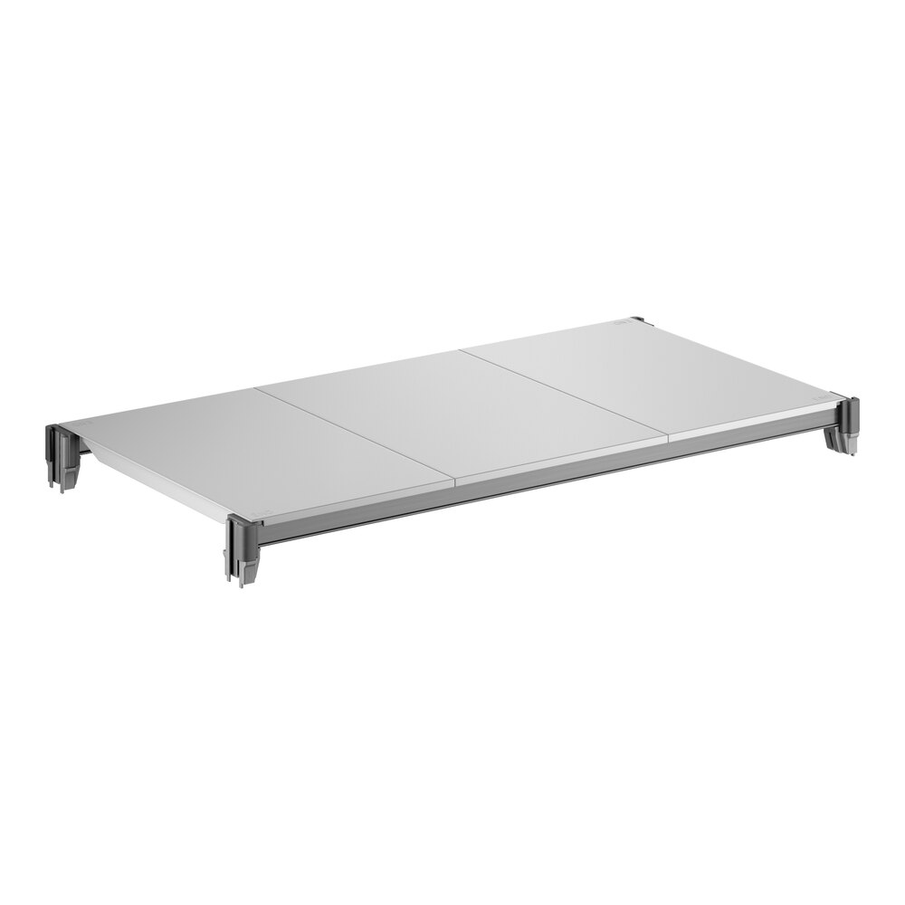 Cambro CBSK1836S1580 Camshelving® Basics Plus 18" x 36" Solid Shelf Kit