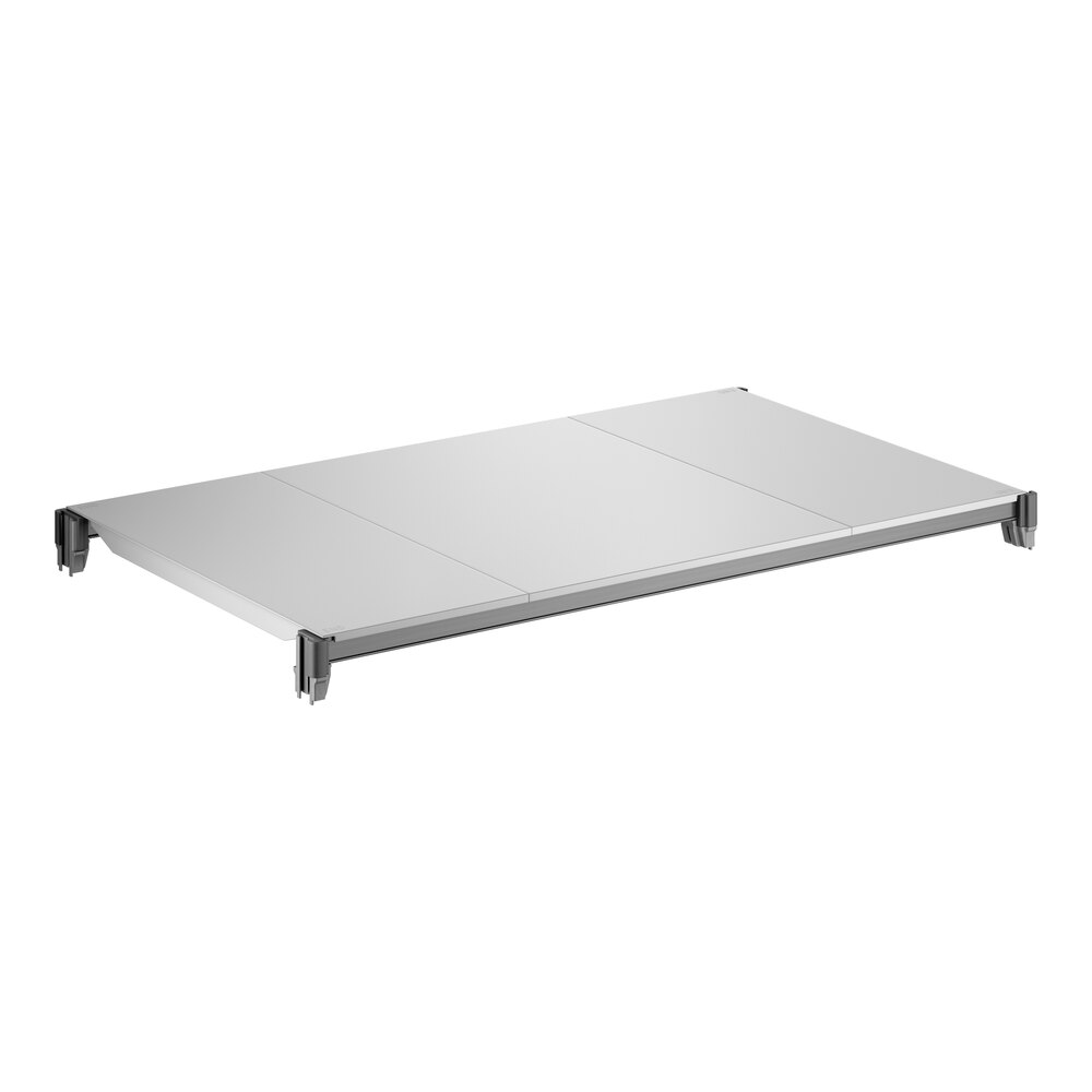 Cambro CBSK2442S1580 Camshelving® Basics Plus 24" x 42" Solid Shelf Kit