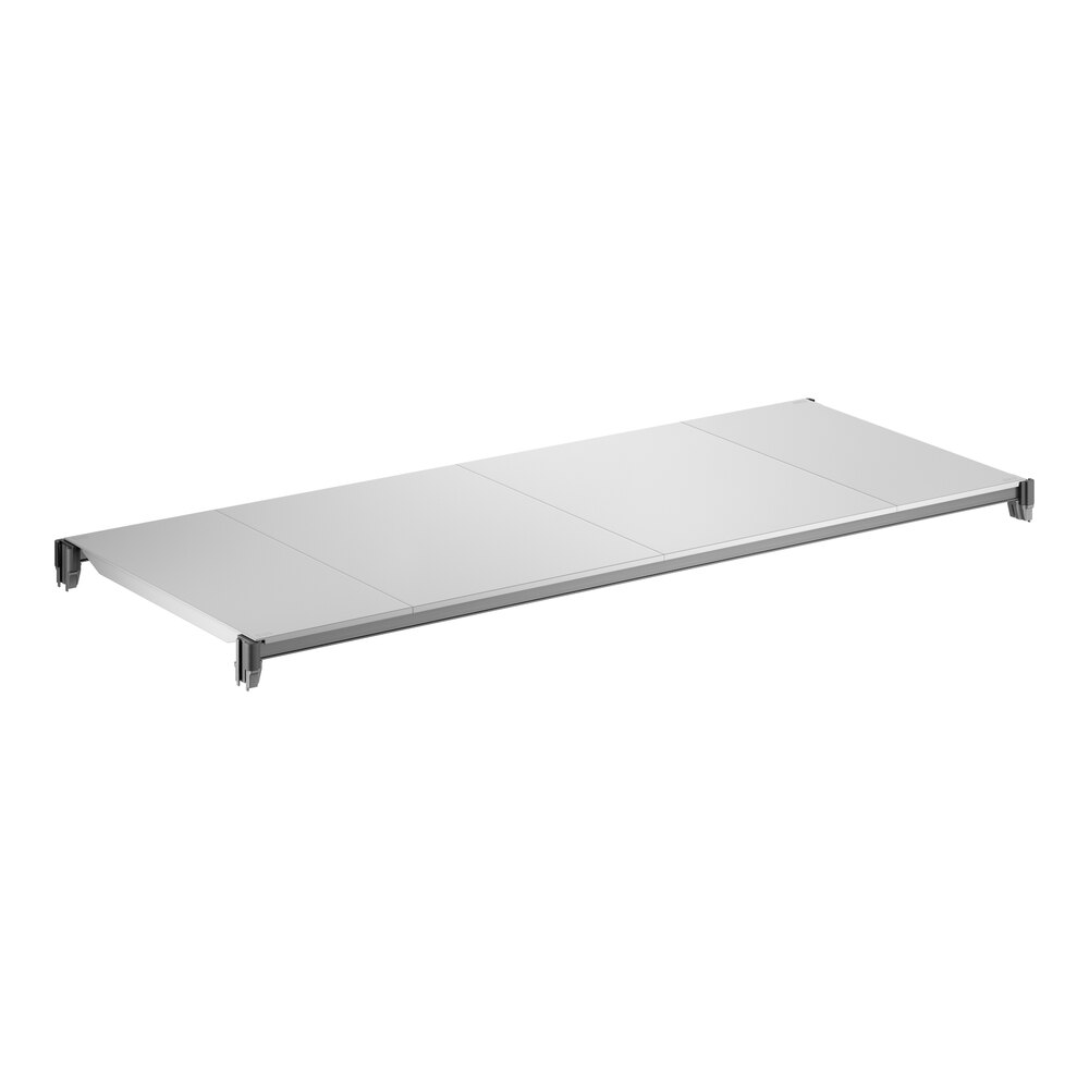 Cambro CBSK2460S1580 Camshelving® Basics Plus 24" x 60" Solid Shelf Kit