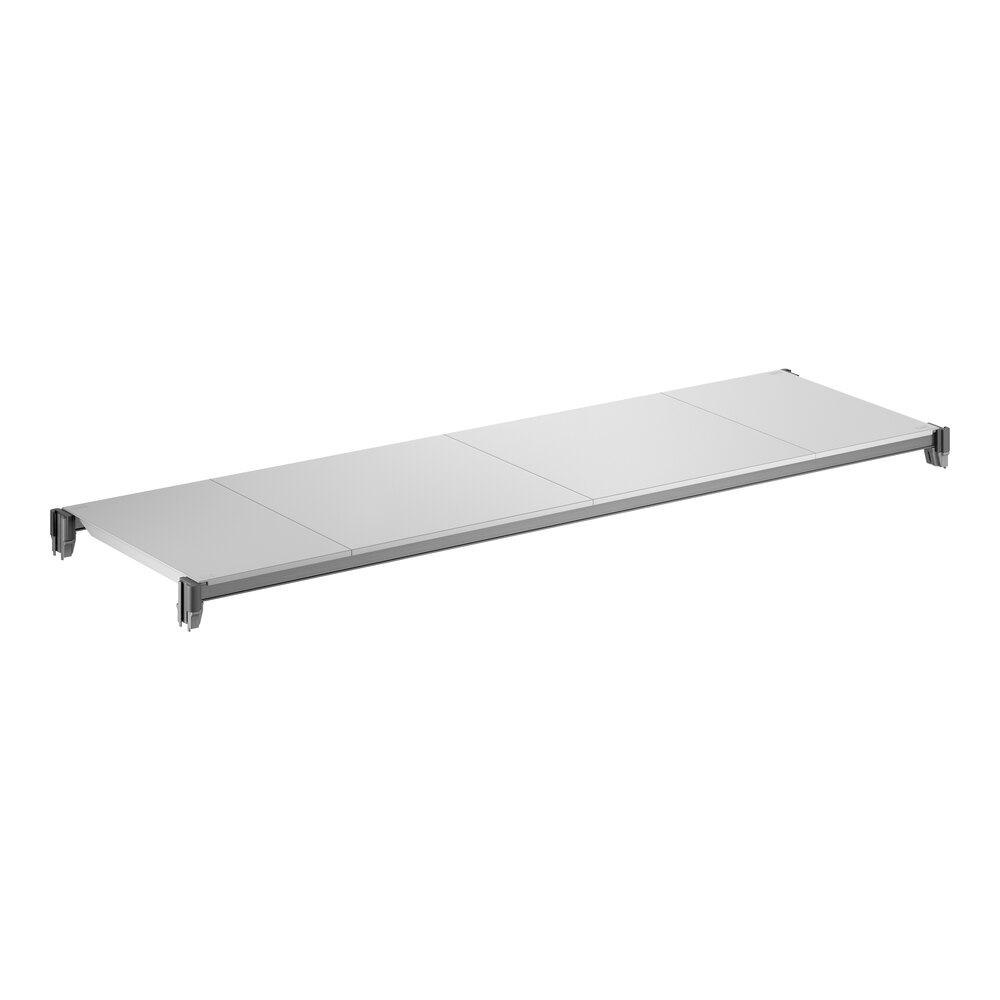 Cambro CBSK1860S1580 Camshelving® Basics Plus 18" x 60" Solid Shelf Kit