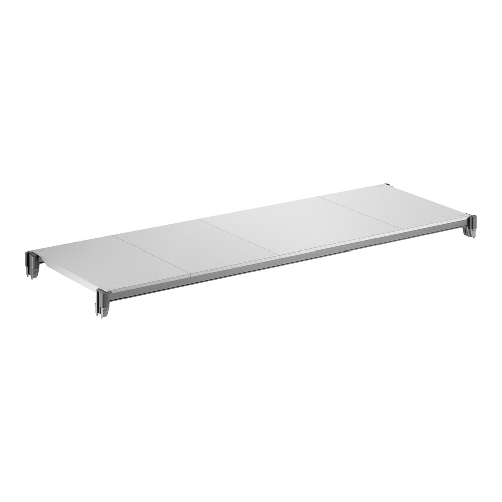 Cambro CBSK1854S1580 Camshelving® Basics Plus 18" x 54" Solid Shelf Kit