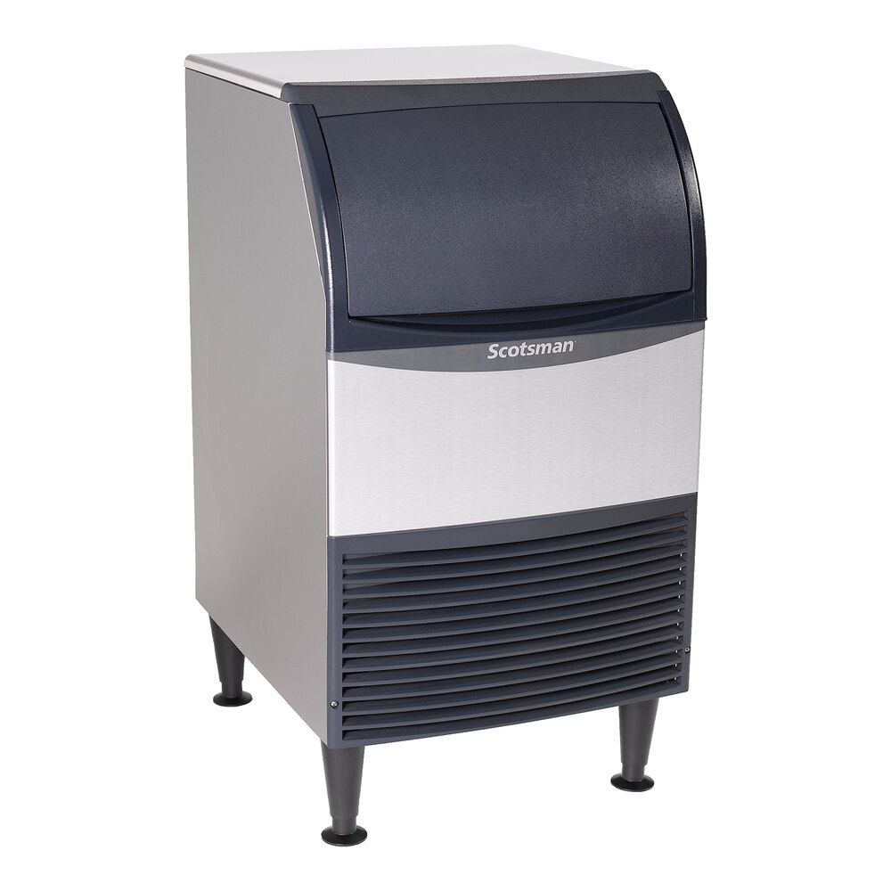 Scotsman CU0920MAX-1A 20" Air-Cooled Undercounter Medium Cube Ice Machine with 57 lb. Bin - 100 lb., 115V