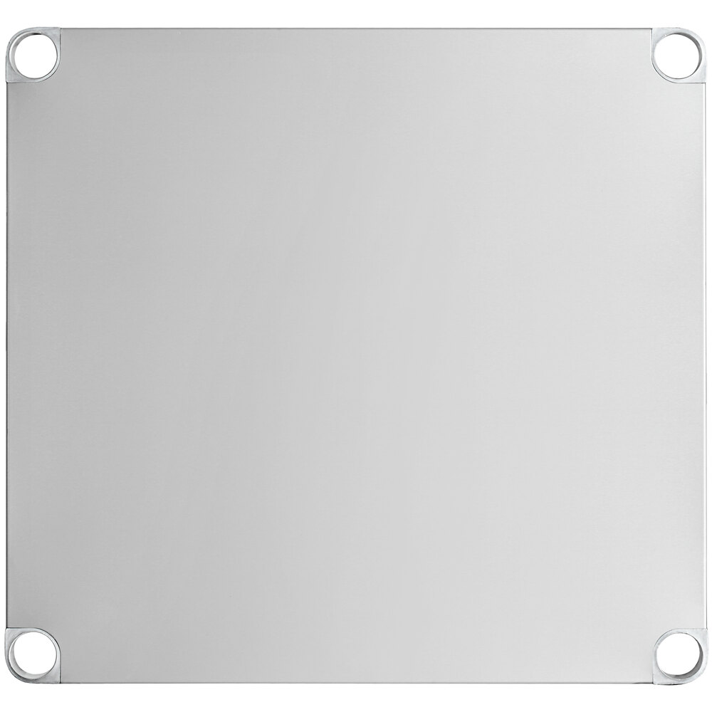 Regency 18-Gauge Stainless Steel Adjustable Undershelf for 30" x 30" Work Tables