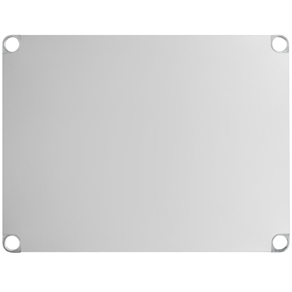 Regency 18-Gauge Stainless Steel Adjustable Undershelf for 30" x 36" Work Tables