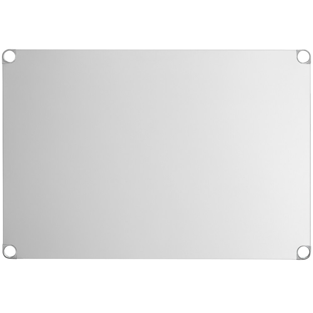 Regency 18-Gauge Stainless Steel Adjustable Undershelf for 36" x 48" Work Tables