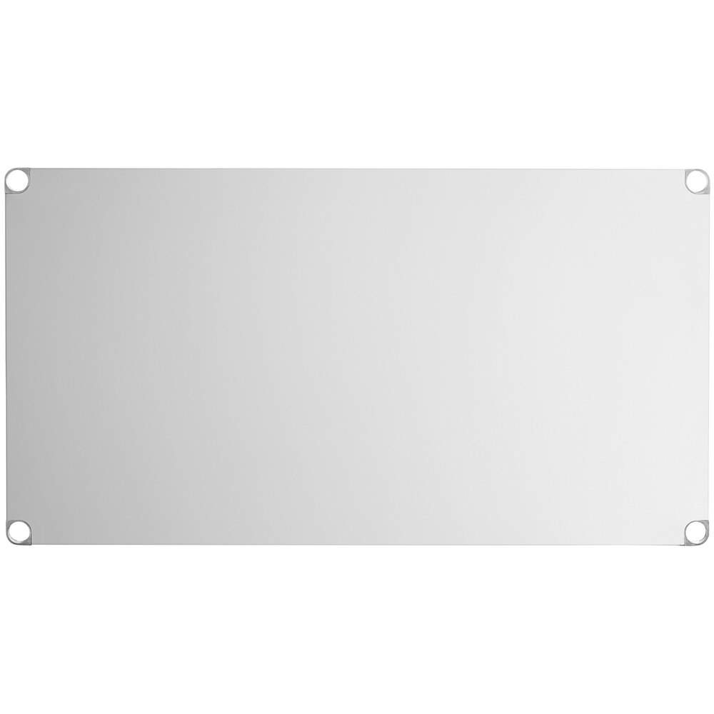 Regency 18-Gauge Stainless Steel Adjustable Undershelf for 36" x 60" Work Tables