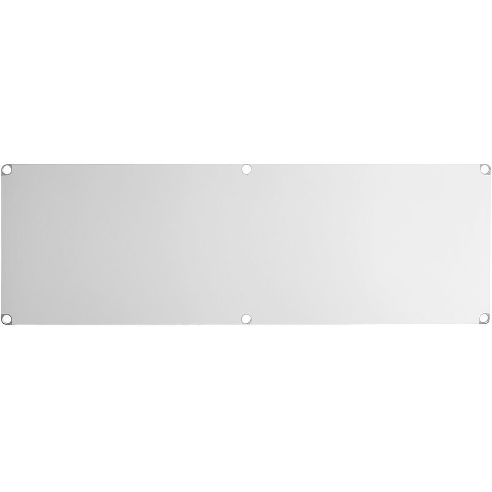 Regency 18-Gauge Stainless Steel Adjustable Undershelf for 36" x 96" Work Tables