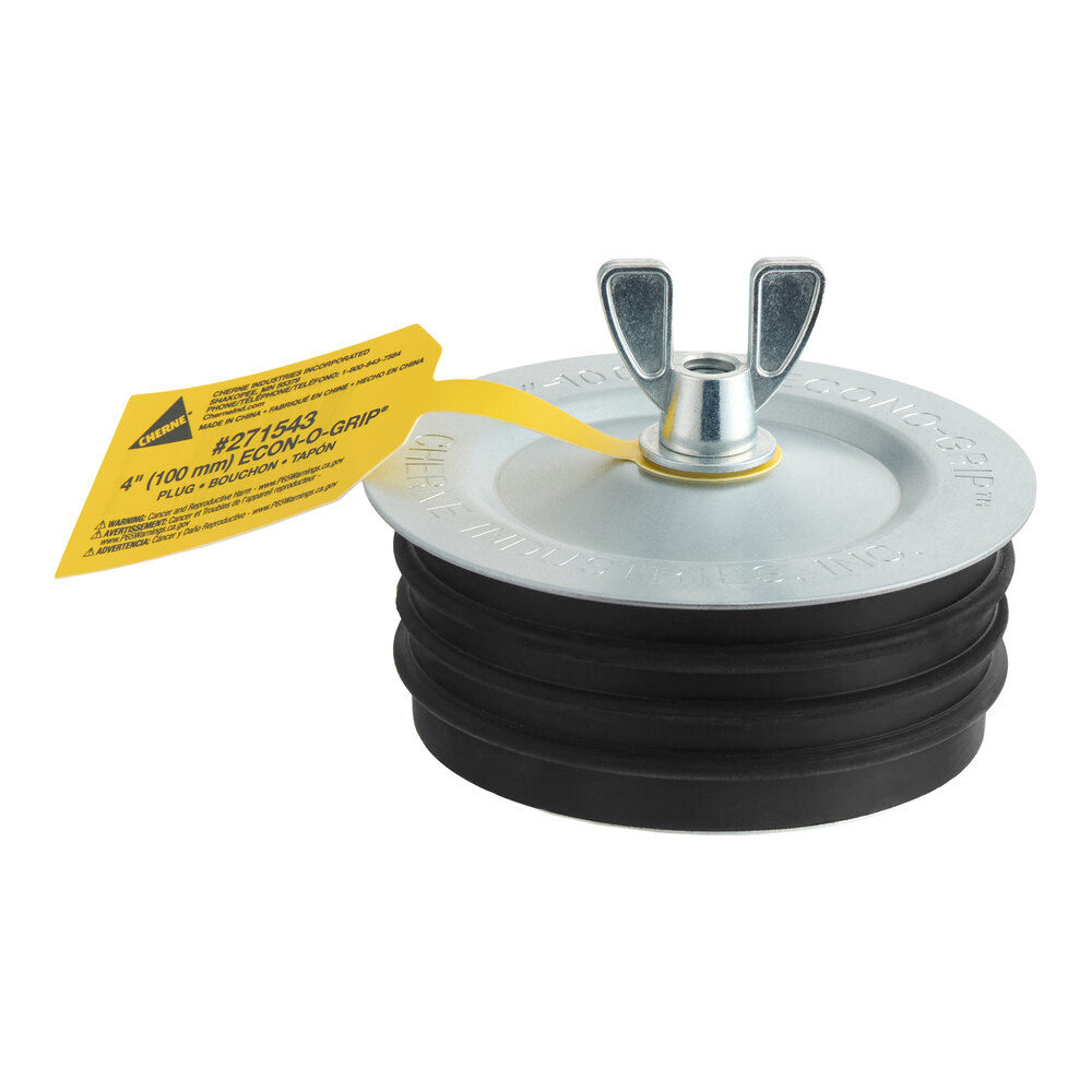 Cherne by Oatey 271543 Econ-O-Grip 4" Mechanical Pipe Plug