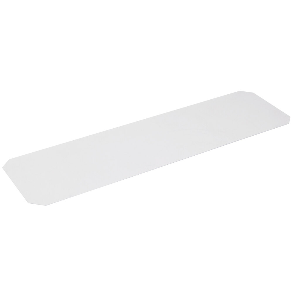 Regency Shelving 14" x 48" Clear PVC Shelf Liner