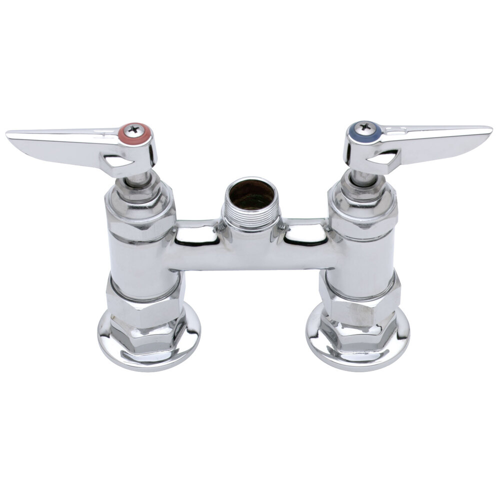 T&S B-2245-LN Deck Mount Faucet Base with 6" Centers
