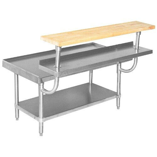 Advance Tabco TA-967 84" Adjustable Stainless Steel Plate Shelf