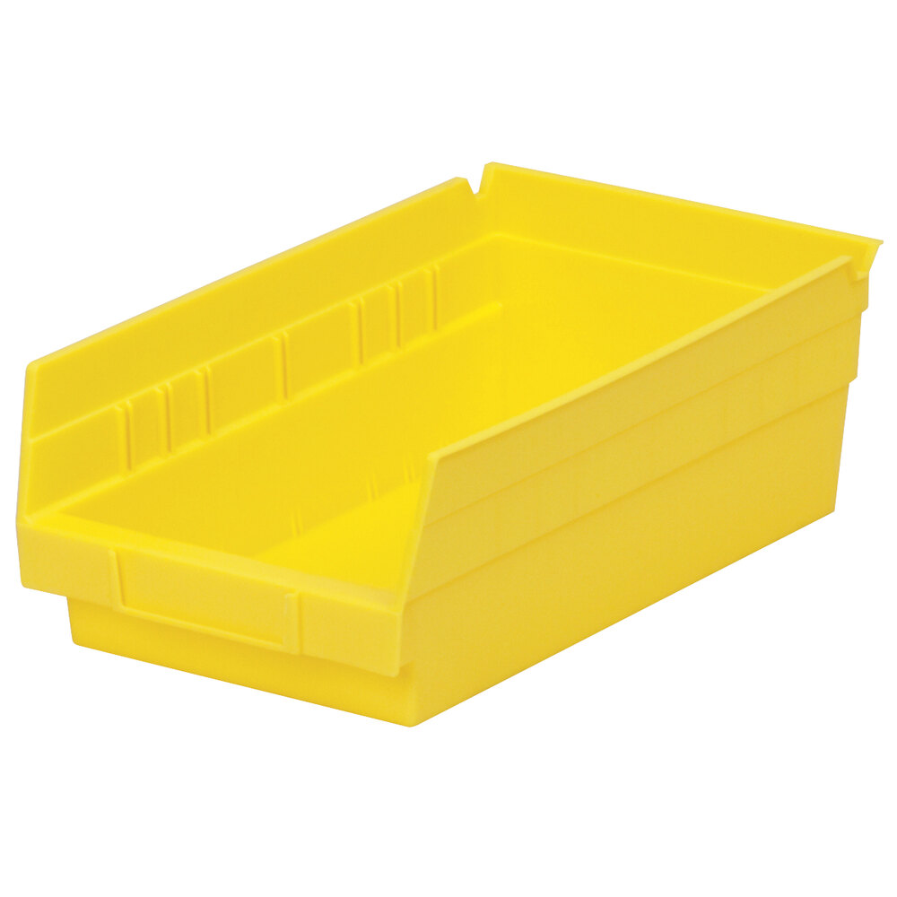 Metro MB30130Y Yellow Nesting Shelf Bin 11 5/8" x 6 5/8" x 4"