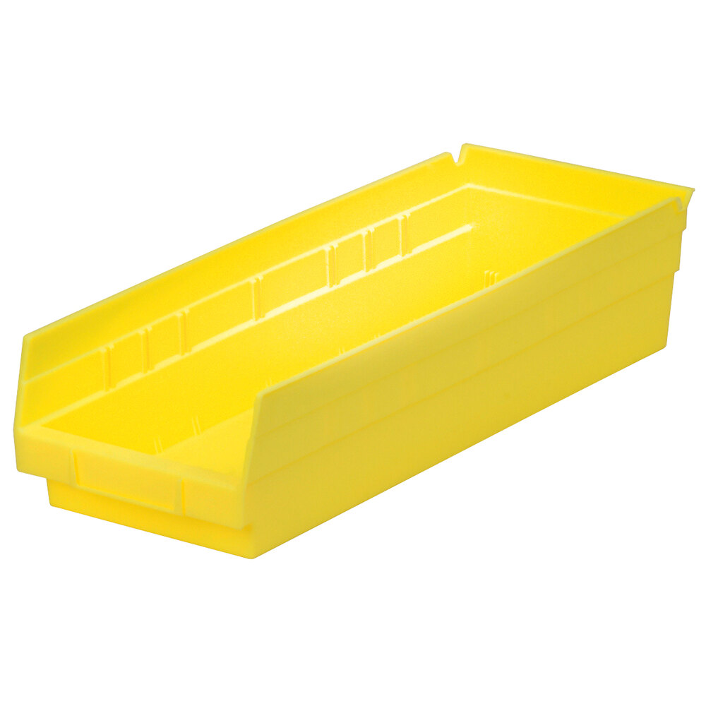 Metro MB30138Y Yellow Nesting Shelf Bin 17 7/8" x 6 5/8" x 4"