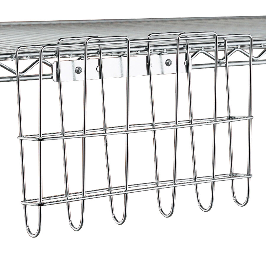 Metro PH1239C Super Erecta Chrome File Basket 12 3/4" x 8 3/4" x 2 /58"