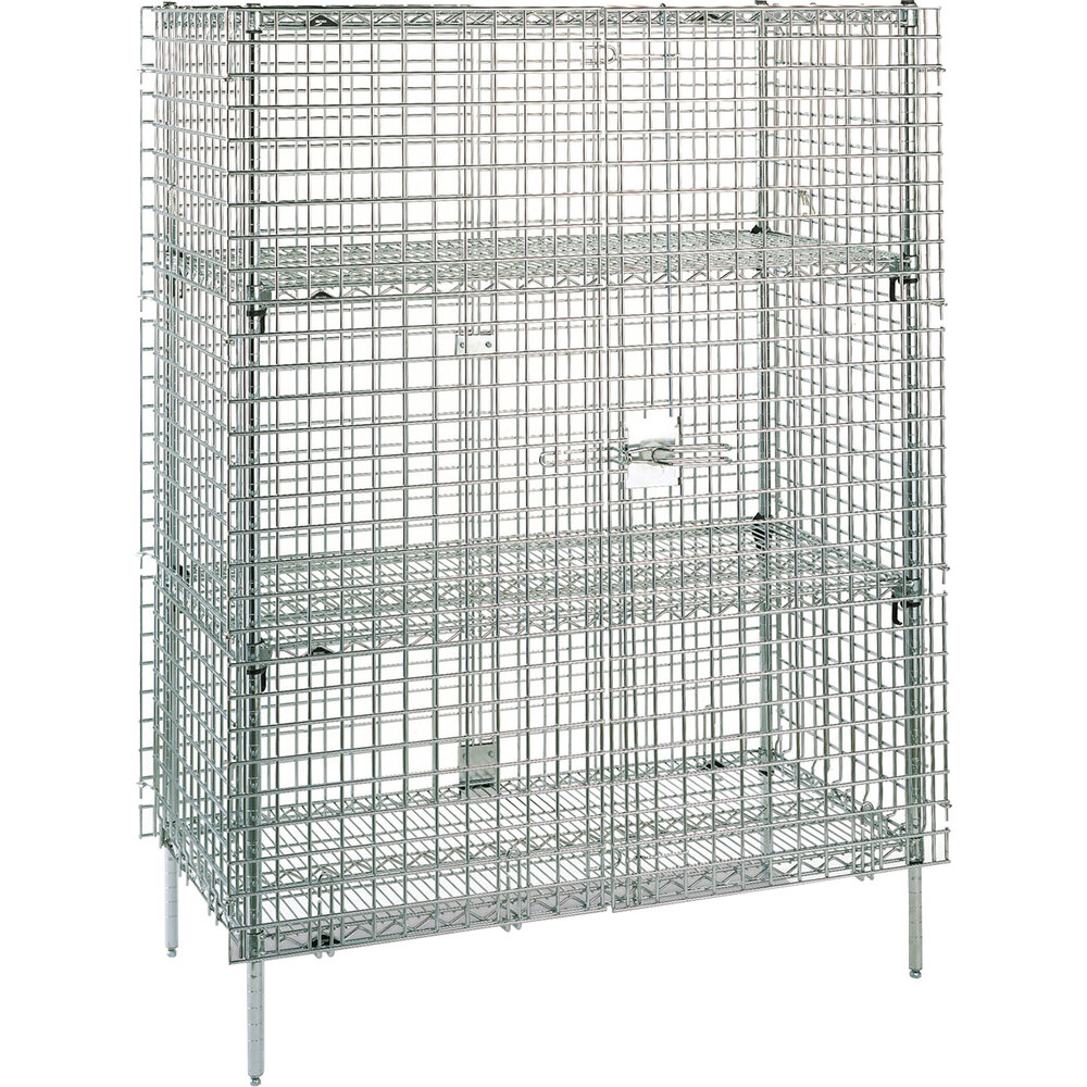 Metro SEC55CQ QwikSLOT Stationary Security Unit 27 1/4" x 50 1/2" x 66 13/16"