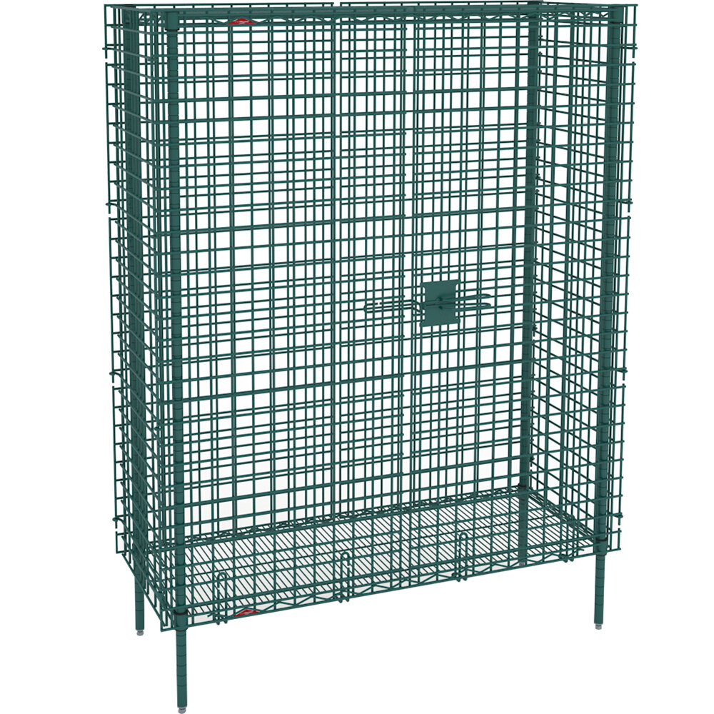 Metro SEC35K3 Metroseal 3 Stationary Wire Security Cabinet 50 1/2" x 21 1/2" x 66 13/16"
