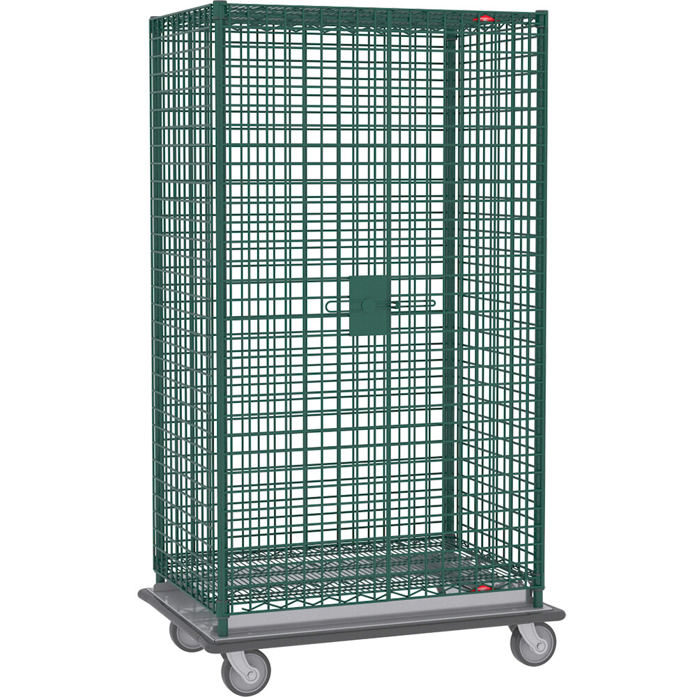 Metro SEC55LK3 Metroseal 3 Mobile Heavy Duty Wire Security Cabinet - 50 1/2" x 28 1/16" x 68 1/2"