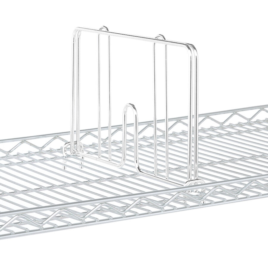 Metro HD24W White Drop Mat Snap-On Divider - 24" Wide