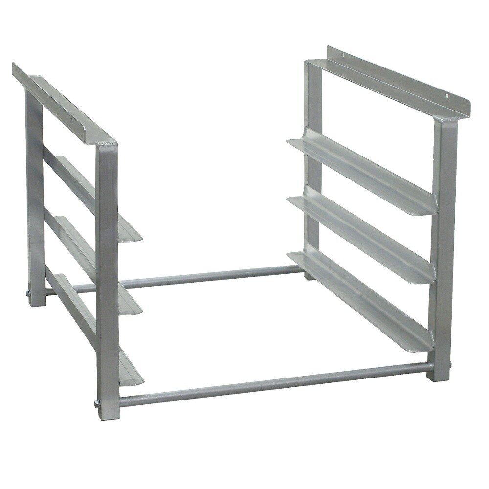 Advance Tabco TA-45 7 1/2" Table Mount Aluminum Glass Rack Slides