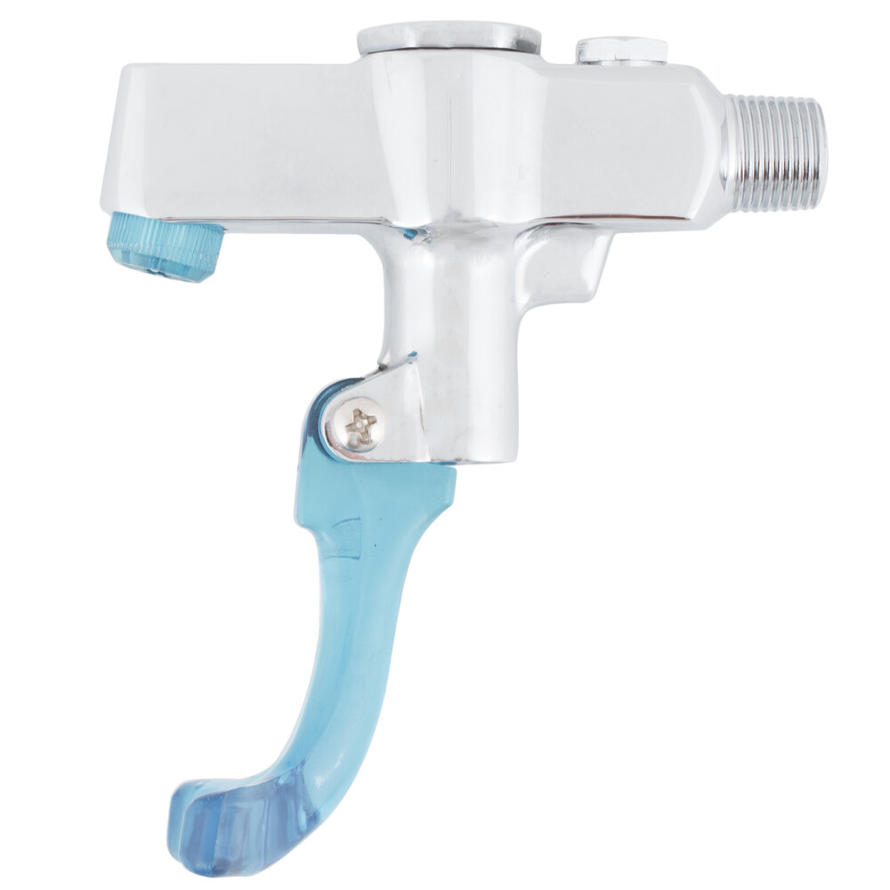 Equip by T&S 5GF-W Wall Mounted Push Back Glass Filler - 3/8" NPT Male Inlet