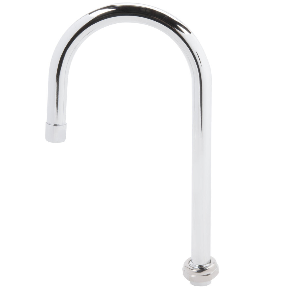 Equip by T&S 5SP-05A 5 9/16" Gooseneck Spout with 2.2 GPM Aerator