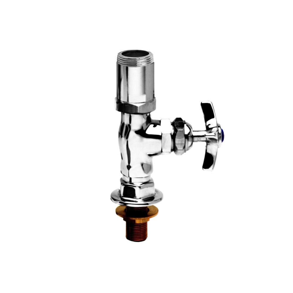 T&S B-0296-LN Single Swivel Base Deck Mounted Big-Flo Faucet