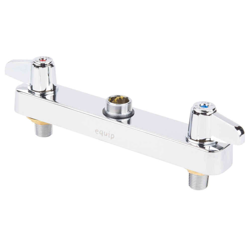 Equip by T&S 5F-8CLX00 Deck Mount Faucet Base with 8" Centers and Swing Outlet