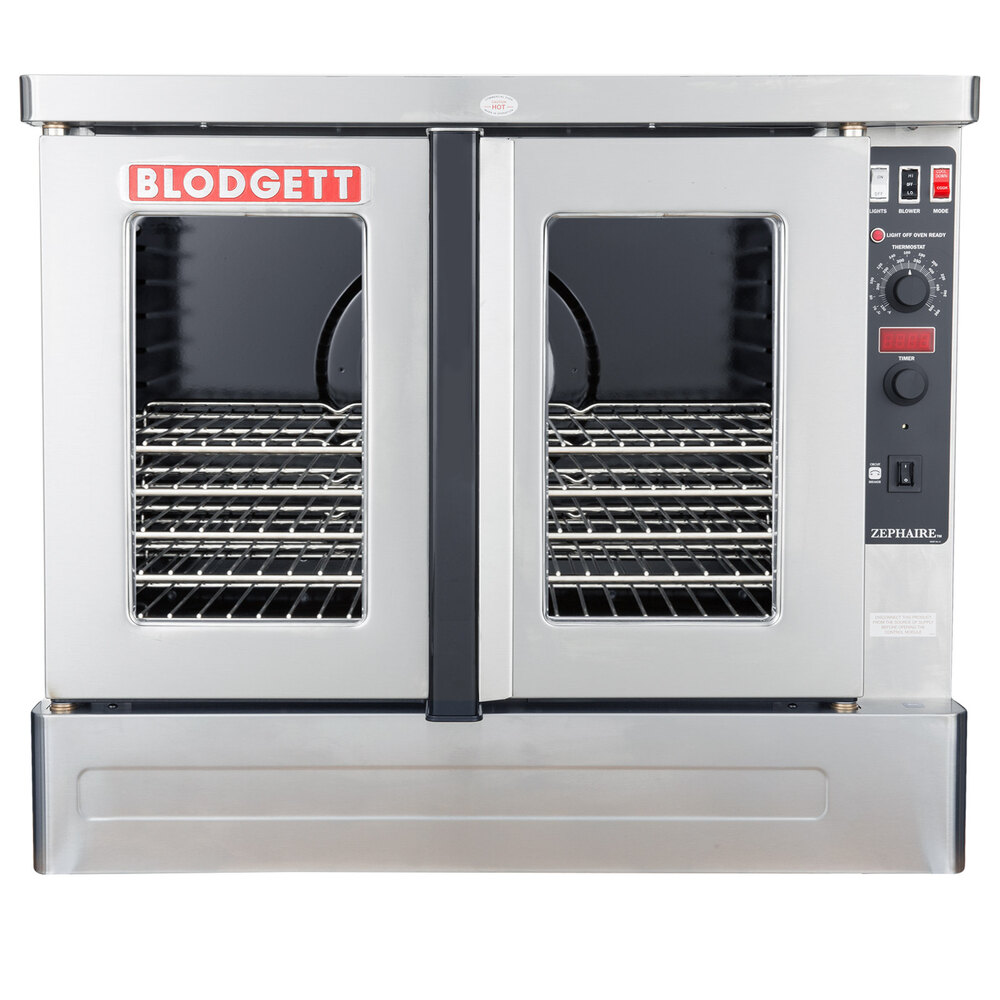 Blodgett ZEPHAIRE-100-G-LP Liquid Propane Replacement Base Model Full Size Standard Depth Convection Oven - 45,000 BTU